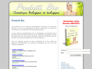 Produits-bio-infos.com - Produits bio-Cosmétique biologique et écologique