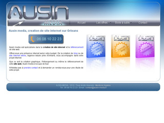Ausin-media.fr - Création de site Internet à Orleans avec Ausin Media