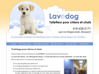 Lavodog.com - Toilettage chien et chat | toilettage Québec Beauport