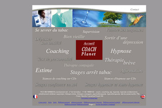 Aperçu visuel du site http://www.coachplanet.net/