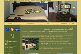 L’Alivu - Chambres d'hôtes de Charme - Coaraze - Provence Côte d'Azur - Alpes Maritimes - Alivu.com