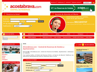 ACostabrava.com - Réservations d'Appartements, Hôtels et SPA thermaux en Catalogne