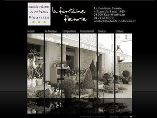 La fontaine fleurie, votre fleuriste en Isère - La-fontaine-fleurie.fr