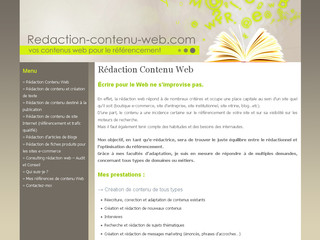 Rédaction de contenu Web avec Redaction-contenu-web.com