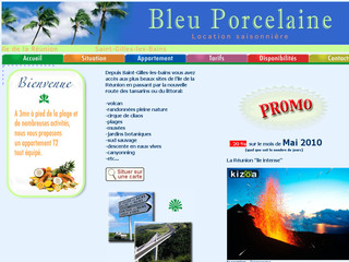 Bleu porcelaine - Location à la Réunion - Bleuporcelaine.com