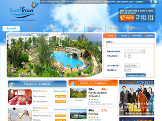 Hôtel en Tunisie Sweetunisia.com