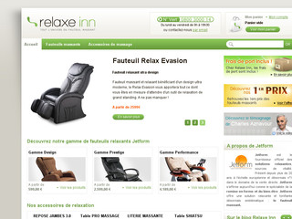 Relaxe Inn : le spécialiste du fauteuil massant - Relaxe-inn.com