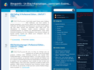 Bleuguinfo | Delaseb - Blog Informatique