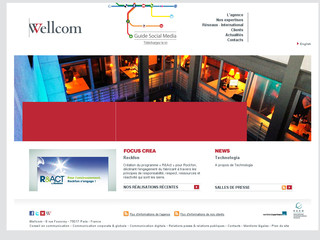 Aperçu visuel du site http://www.wellcom.fr/