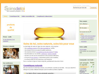 Soins de toi, soins et cosmétiques naturels - Soinsdetoi.com