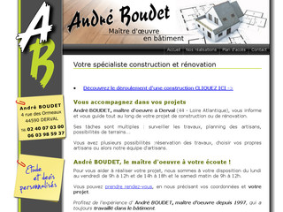 Construction de maison, André Boudet près d'Ancenis - Cabinet-boudet.fr