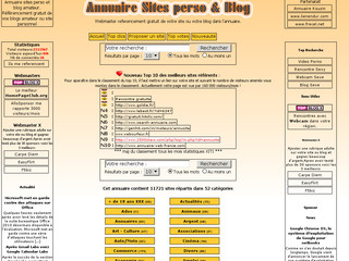 Aperçu visuel du site http://annusiteperso.free.fr