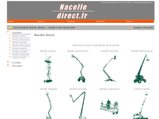Nacelle Direct - Spécialiste des solutions d'accès en hauteur