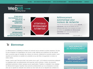 Aperçu visuel du site http://referencement-web-montreal.com/