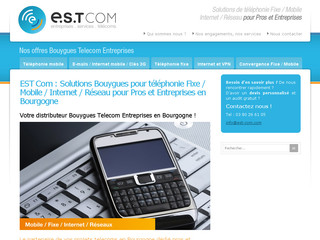 EST Com, téléphonie Bouygues Telecom Entreprises en Bourgogne