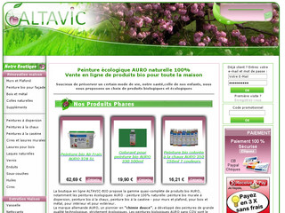 Altavic-Bio : produits bio pour toute la maison - Altavic-bio.com