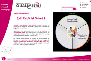 Qualimetrie.fr : Mesure, conseil et pédagogie en satisfaction client