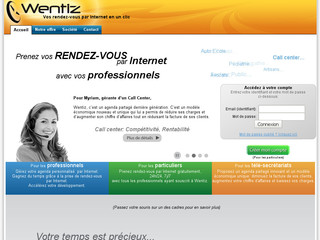 Wentiz - prise de rendez vous sur Internet - Wentiz.com