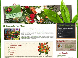 Fleuriste Bléré (37) : Le Parfum Fleuri - Fleuriste-parfum-fleuri-37.com
