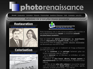 PhotoRenaissance : Restauration, colorisation, retouche photo