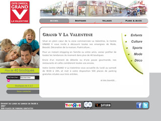 Centre commercial Grand V La Valentine - Grandv-lavalentine.fr