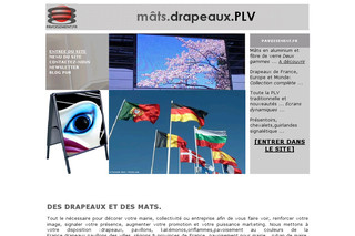Aperçu visuel du site http://www.pavoisement.fr
