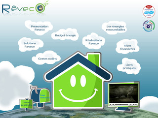 Aperçu visuel du site http://www.reveco.eu