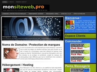 Mon Site Web Pro | Solutions Internet et Email, Hebergement premium