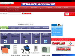 Chauff-discount.fr - Equipements de chauffage, de climatisation