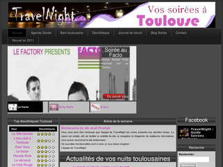 Aperçu visuel du site http://www.travelnight.fr/