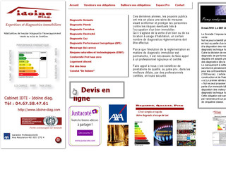 Idoine Diag - Diagnostic Immobilier Hérault Gard - Idoine-diag.com