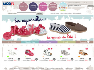Vente chaussures fille, garçon et bébé - Mod8boutique.com