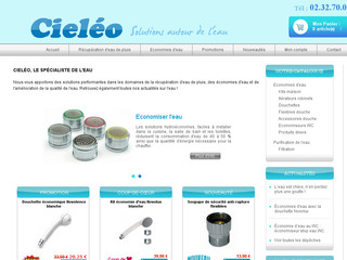Solutions autour de l'eau avec Cieléo : récupération d'eau de pluie, économies d'eau et purification de l'eau