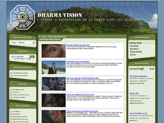 Aperçu visuel du site http://www.dharma-vision.com
