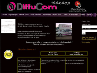 DiffuCom, diffuseur de solutions en communication visuelle