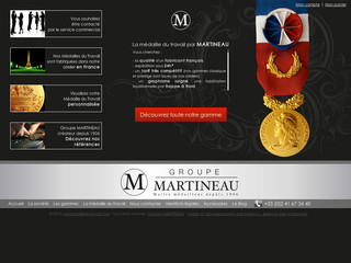 Ma médaille du travail - Trois gammes de médaille du travail - Mamedailledutravail.com