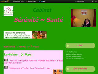Cabinet Sérénité-Santé - Iridologue-Naturopathe - Serenite-sante.net
