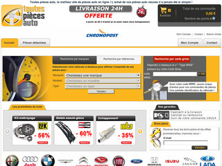Toutes-pieces-auto.com - Le spécialiste des pièces auto en France
