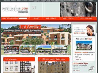Défiscalisation immobilière, Loi Scellier - Jedefiscalise.com