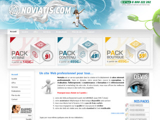 Création site Internet Noviatis