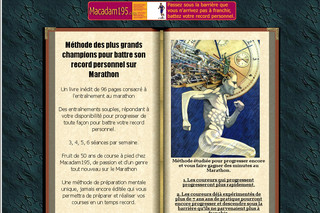 Macadam195.com : Marathon Progression