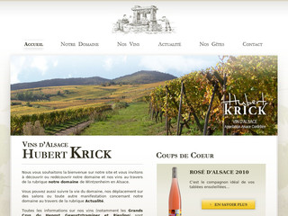 Domaine Hubert Krick - Gewurztraminer Grand Cru - Vins-krick.fr