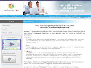 Assur3d, logiciel assurance pour les courtier - Assur3d.com