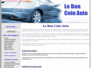 Le Bon Coin Auto - Coin-auto.eu