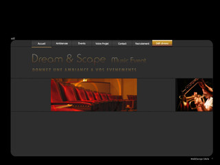 Aperçu visuel du site http://www.dreamescape.fr