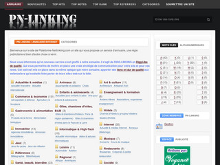 Plateforme-netlinking.com - Annuaire généraliste de qualité et gratuit - Plateforme Netlinking