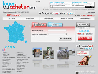 Petites annonces de maisons sur Louerouacheter.com