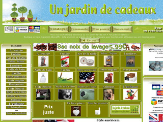 Aperçu visuel du site http://www.jardin-de-kdo.com