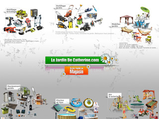 Aperçu visuel du site http://www.le-jardin-de-catherine.com