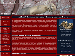 Alpa-k.org - Voyage au Pérou avec Alpa-k